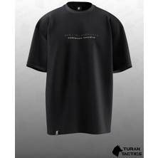 Korkmadık Savaştık Tasarımlı Oversıze Unısex T-Shırt