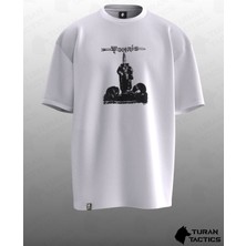 Tomris  Tasarımlı Oversıze Unısex T-Shırt