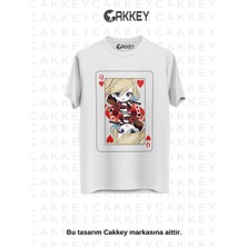 Harley Quinn Card Baskılı T-Shirt
