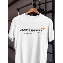 Mclaren Formula One Team Beyaz T-Shirt