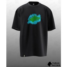 Göktürk V2 Tasarımlı Oversıze Unısex T-Shırt