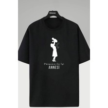 Unisex Tasarım Dünyanın En Iyi Annesi Baskılı %100 Pamuk T-Shirt