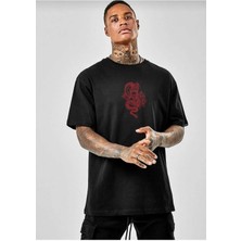 Ejderha Baskılı Oversize Unisex T-Shirt
