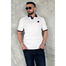 Mishar İtalia Polo Yaka Desenli Triko Tişört P-00017162