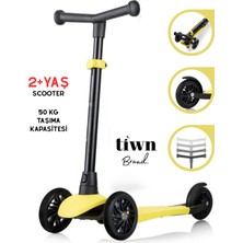 Brand 3 Tekerlekli Çocuk Scooter – Ayarlanabilir Gidonlu, 2 Yaş ve Üzeri – 50 kg Taşıma Kapasiteli, Güvenli ve Hafif Tasarım