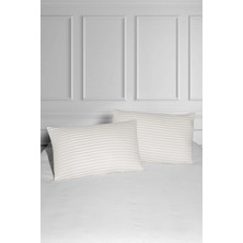 Merya Pamuk Saten Yastık Klıfı 50X70 Taş