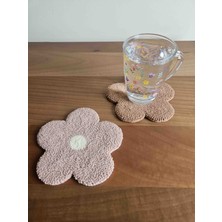 Punch Çiçekli Bardak Altlığı (13 Cm)