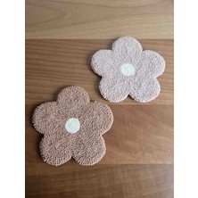 Punch Çiçekli Bardak Altlığı (13 Cm)