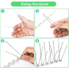 Demonte Paslanmaz Kuş Kondurmaz Tel 3 M 6 Adet