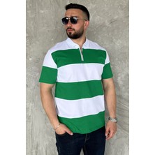 Mishar İtalia Polo Yaka Yarım Fermuarlı Erkek Tişört P-00015558