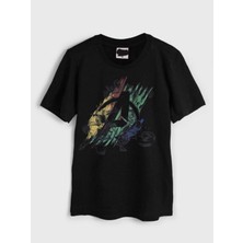 Marvel Baskılı Oversize Unisex Rahat Kalıp Tshirt