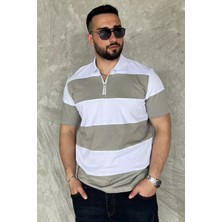 Mishar İtalia Polo Yaka Yarım Fermuarlı Erkek Tişört P-00015558