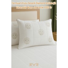 Diamond Desenli Antialerjik Yıkanabilir Nano Jel Yastık – 1000 gr (50X70 Cm)