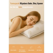 Diamond Desenli Antialerjik Yıkanabilir Nano Jel Yastık – 1000 gr (50X70 Cm)