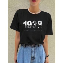 Unisex Atatürk Baskılı Oversize Tsihirt