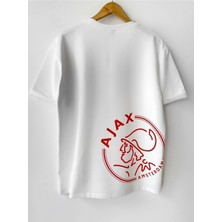 Erkek Baskılı Pamuklu Bisiklet Yaka Kısa Kollu T-Shirt