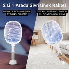 Polhammobile Polham 3000W Şarjlı Uv Işıklı Elektrikli Sivrisinek Kovucu Öldürücü Masaüstü El Tutmalı Sinek Kovucu