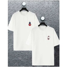 Shoprise Oversize Sevgili Çift T-Shirtleri