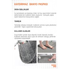 Banyo Paspası Duşa Kabin Paspası Su Sıçratmaz Paspas Kaydırmaz Paspas