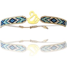 Tabitela Altın Bileklik Model 4 Kuğu   G4B394 0.5 gr