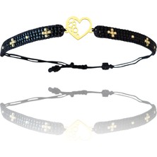 Tabitela Altın Bileklik Model 9 Kalp   G9B960 0.5 gr