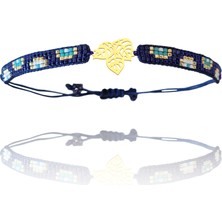 Tabitela Altın Bileklik Model 10 Sonbahar Yaprakları   G10B1325 0.5 gr