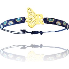 Tabitela Altın Bileklik Model 10 Harf R   G10B361 0.5 gr