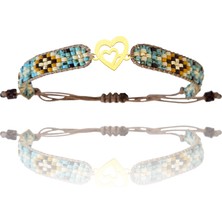 Tabitela Altın Bileklik Model 2 Kalp   G2B413 0.5 gr