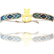 Tabitela Altın Bileklik Model 4 Kedi   G4B266 0.5 gr