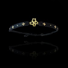 Tabitela Altın Bileklik Model 9 Çiçek   G9B389 0.5 gr