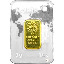 Nadir Gold 1 gr 24 Ayar Nadirgold Gram Altın (Dikdörtgen)