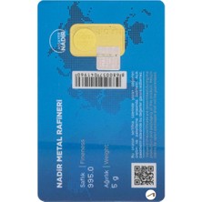 Nadir Gold 5 gr 24 Ayar Nadirgold Gram Altın
