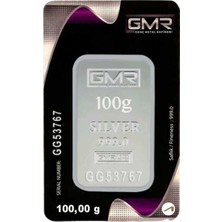 Rimagold Gmr 100 gr Gümüş Külçe