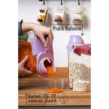 Contalı Sızdırmaz Erzak Saklama Kabı / 1100 ml / Pembe - Tekli