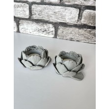 Beton Tealight Mum Dahil Ikili