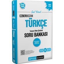 Pegem 2026 Kpss Ezberbozan Türkçe Tamamı Video Çözümlü Soru Bankası Pegem Yayınları