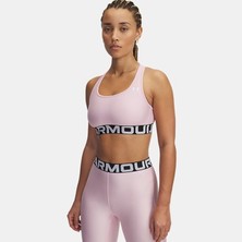 Under Armour Hg Mid Nded Kadın Pembe Antrenman BRA.647