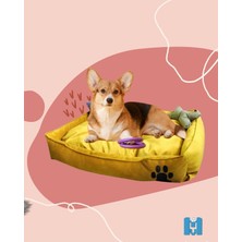 Yıkanabilir Kedi ve Köpek Yatağı Büyük Boy Hand Made