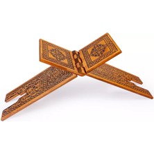 Yakmalı Ahşap Rahle (Battal Boy - 75 Cm)