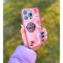 Apple iPhone 15 Promax Holocase Yeni Model Baskılı Sert Plastik Sararmaz Darbe Emici Kamera Korumalı