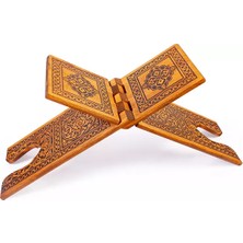 Yakmalı Ahşap Rahle (Büyük Boy - 65 Cm)