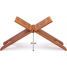 Yakmalı Ahşap Rahle (Büyük Boy - 65 Cm)
