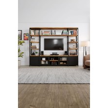Mimoza V2 Tv Ünitesi – %100 Gerçek Ağaç