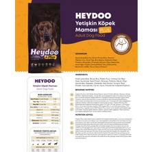Heydoo Plus Kuzulu Yetişkin Köpek Maması 15 kg