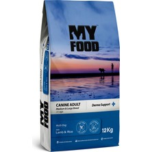 My Food Kuzulu Pirinçli Orta&büyük Irk Yetişkin Köpek Maması 2,5