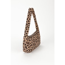 Pamela Basic Leopar Baget Çanta