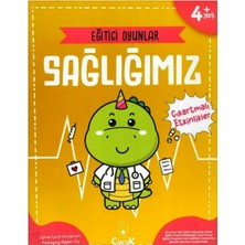 Eğitici Oyunlar Sağlığımız 4+ Yaş Çıkartmalı Etkinlikler