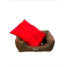 Kedi-Köpek Yatak - Yıkanabilir Yatak- Gabardin Kumaş - Kaliteli Kedi Köpek Yataklar