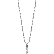 Gimora Clara Baget Gümüş Kolye