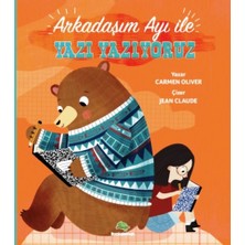 Arkadaşım Ayı Ile Yazı Yazıyoruz